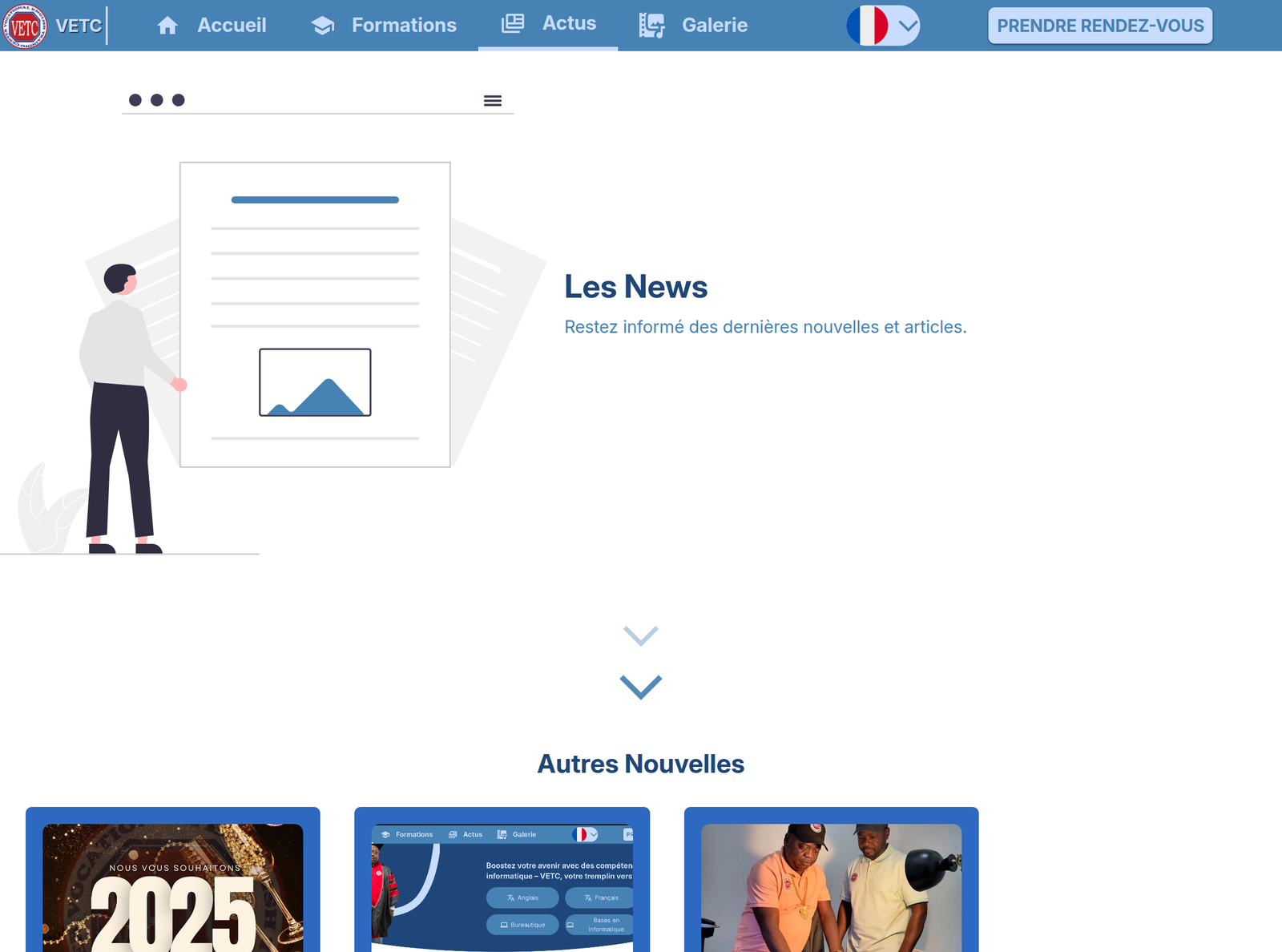 Screenshot 3 de VETC - Plateforme d'Autoformation Multilingue